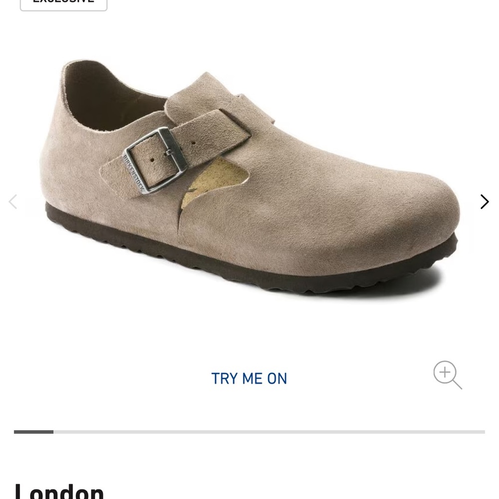 Birkenstock London Suede Leather